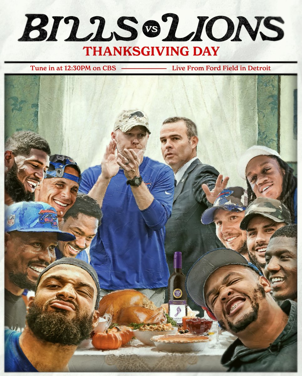 BuffaloBills's tweet photo. Thanksgiving with the whole family. 😍

@BarefootWine | #BillsMafia https://t.co/XjrI2WlsPE