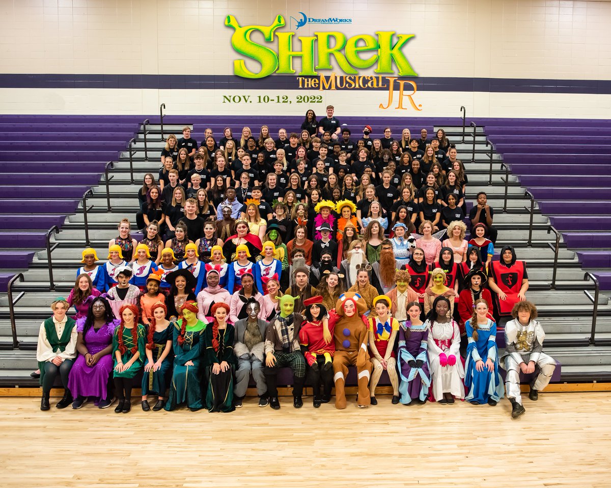 Mrs. Varvel is thankful for our amazing 8th grade choir students and their performances of Shrek Jr. during the month of November!  Lots of hard work from students, staff, and parent volunteers, and the result was magical! #BEMSthanks