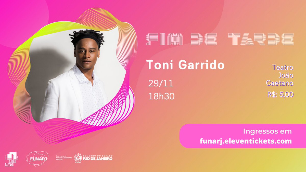 Você não sabe o quanto eu caminheei 🎼

Garanta seu ingresso porque Toni Garrido chegou no Fim de Tarde: funarj.eleventickets.com/#!/evento/a2be…