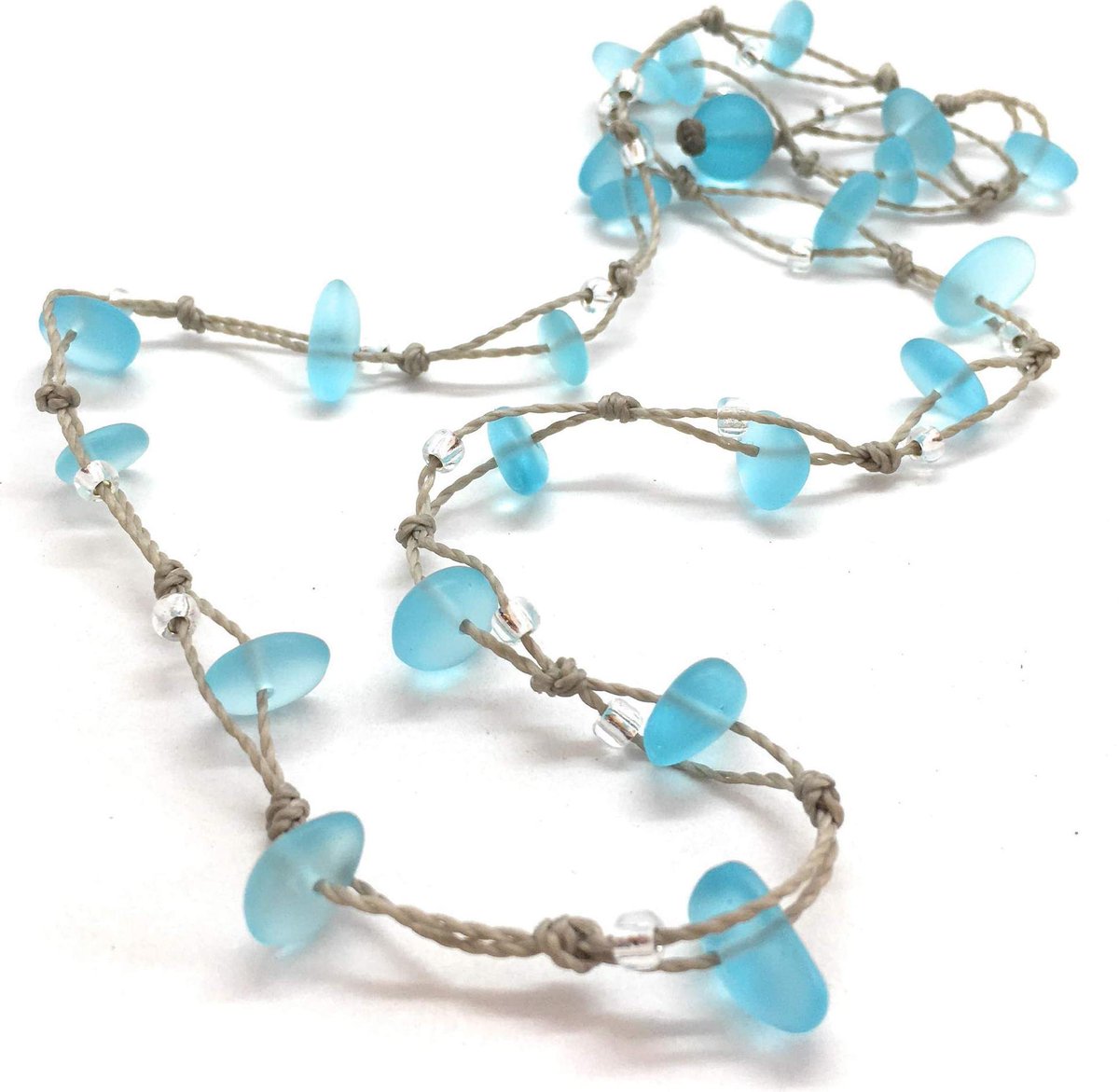 greenfeldervrs's tweet photo. Aqua Blue Sea Glass 22 Inch Necklace, Wrap Bracelet or Anklet, Island and Beach Jewelry, Handmade in the Caribbean SOUKEEL

https://t.co/8IwlKRTteK https://t.co/abD7AgU89K