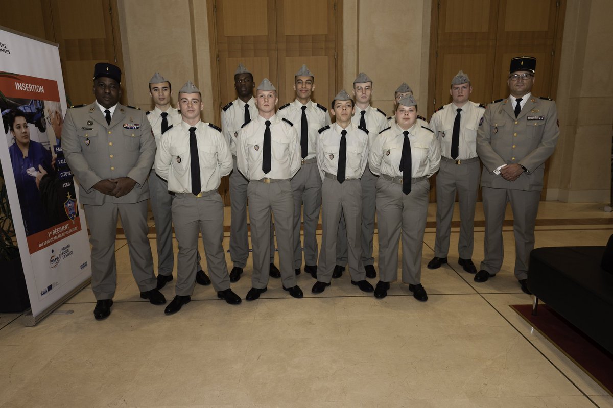 1er régiment du Service Militaire Volontaire tweet media