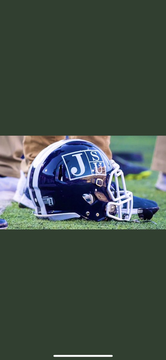 CameronPascal81's tweet photo. #AGTG After a great talk with @Coach_O I am blessed to recieve my first HBCU offer from Jackson State University🙏🏾💙 https://t.co/giOxY2H47i