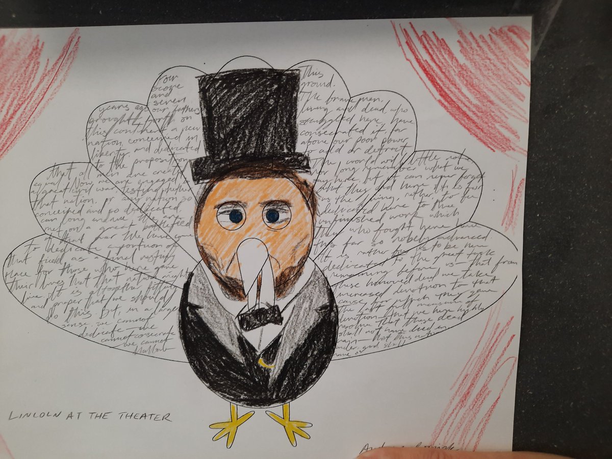 KBaliban's tweet photo. Just a few of the awesome historical turkeys my classes did today! #historycanbefun #collsedu https://t.co/6i9k7hLjPv