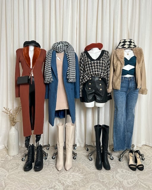 Take cover in statement pieces you need for cool days 🤎

Shop: bit.ly/3V2tFJg