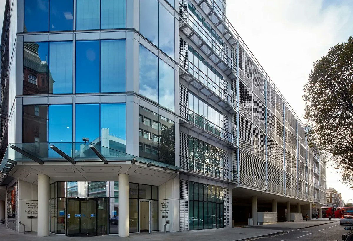 Earlier this year, our flagship University College Hospital Grafton Way Building opened. Home to state-of-the-art equipment and facilities, including #protonbeamtherapy, surgery and treatment for patients with blood cancers. Why not take a look inside: buff.ly/3Gx9azQ