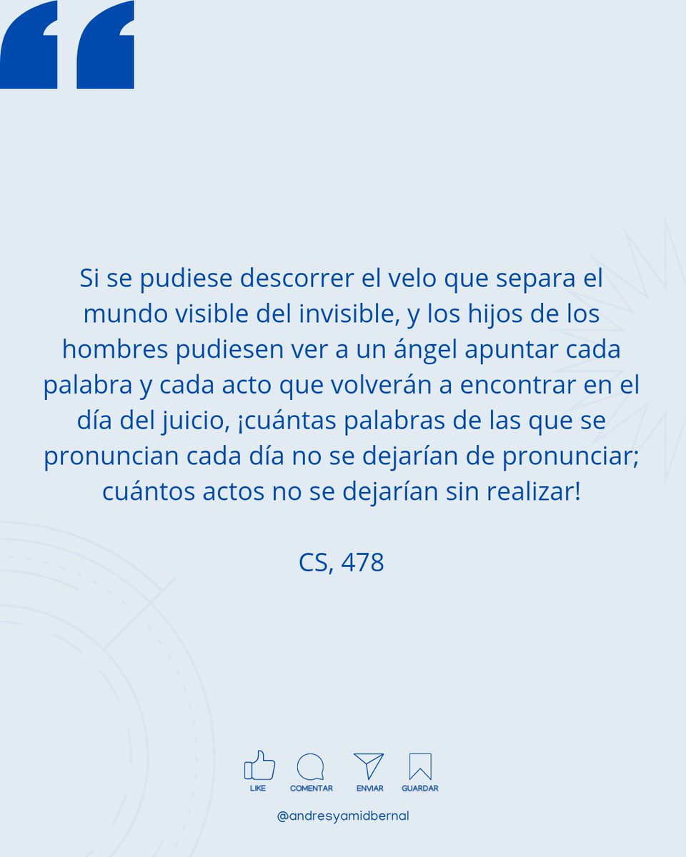 andresybm's tweet photo. Vivamos diariamente conscientes de la presencia de Dios https://t.co/gWp5g5ioiw