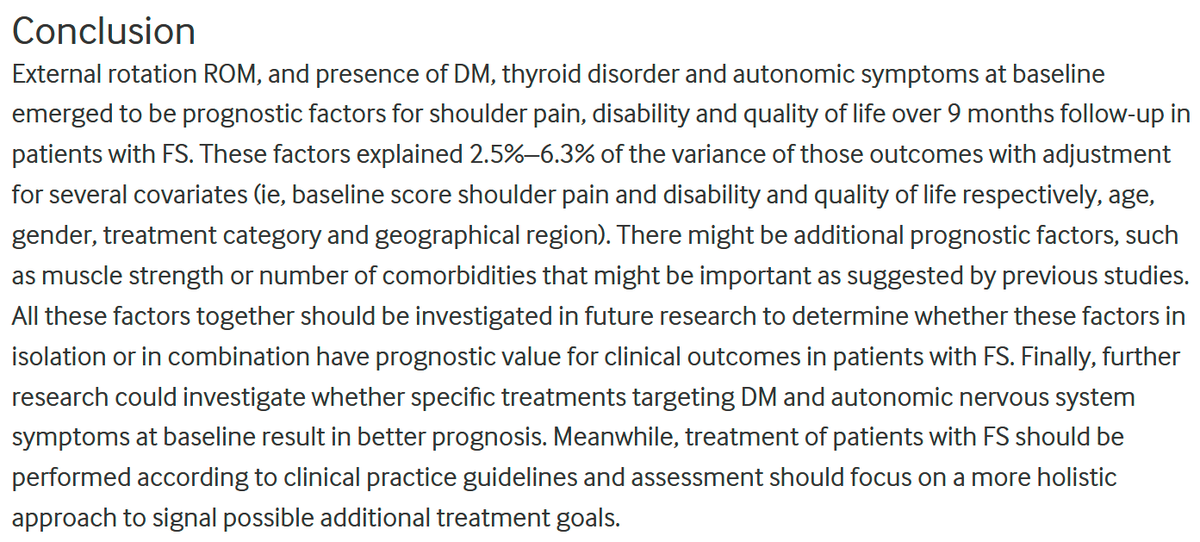 Physio Meets Science on Twitter "Understanding the clinical profile of