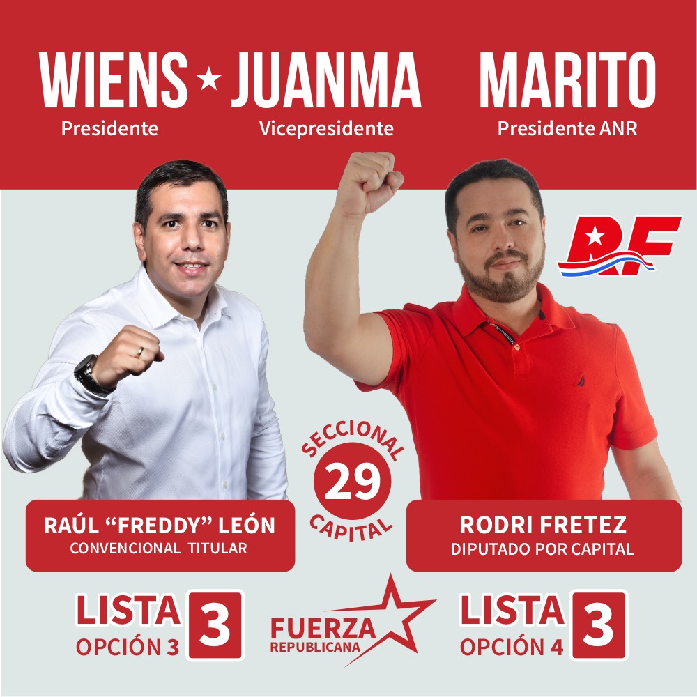 raulleon33's tweet photo. @encuestas2023 @FRepublicanaPy @DaniCenturionpy @EspinolaEspnol1 @RODRIFRETEZ2023 @carlosviveroscv Fuerza querido Rodri... estamos cada dia mas fuertes... https://t.co/jlJvyszOge