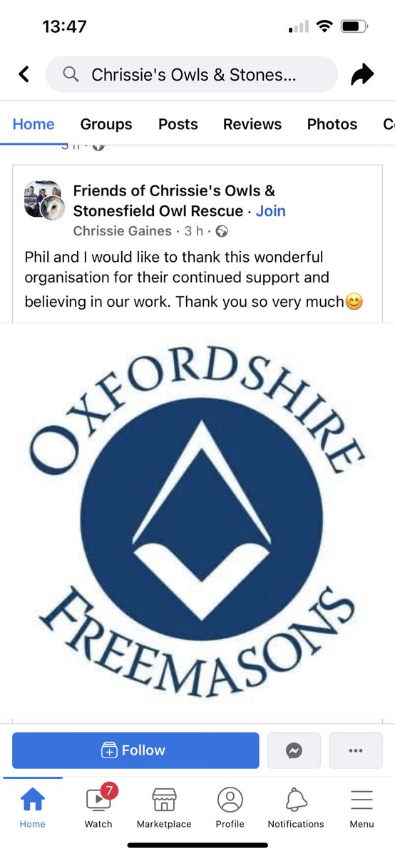 Proud to support this local charity whose needs have significantly increased with the onset of Avian Flu. Thanks to all of our brethren for their continued giving!