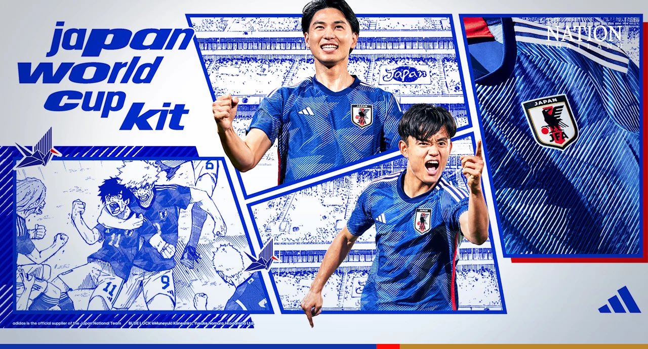 Japan makes World Cup miracles happen in Blue Lock jerseys