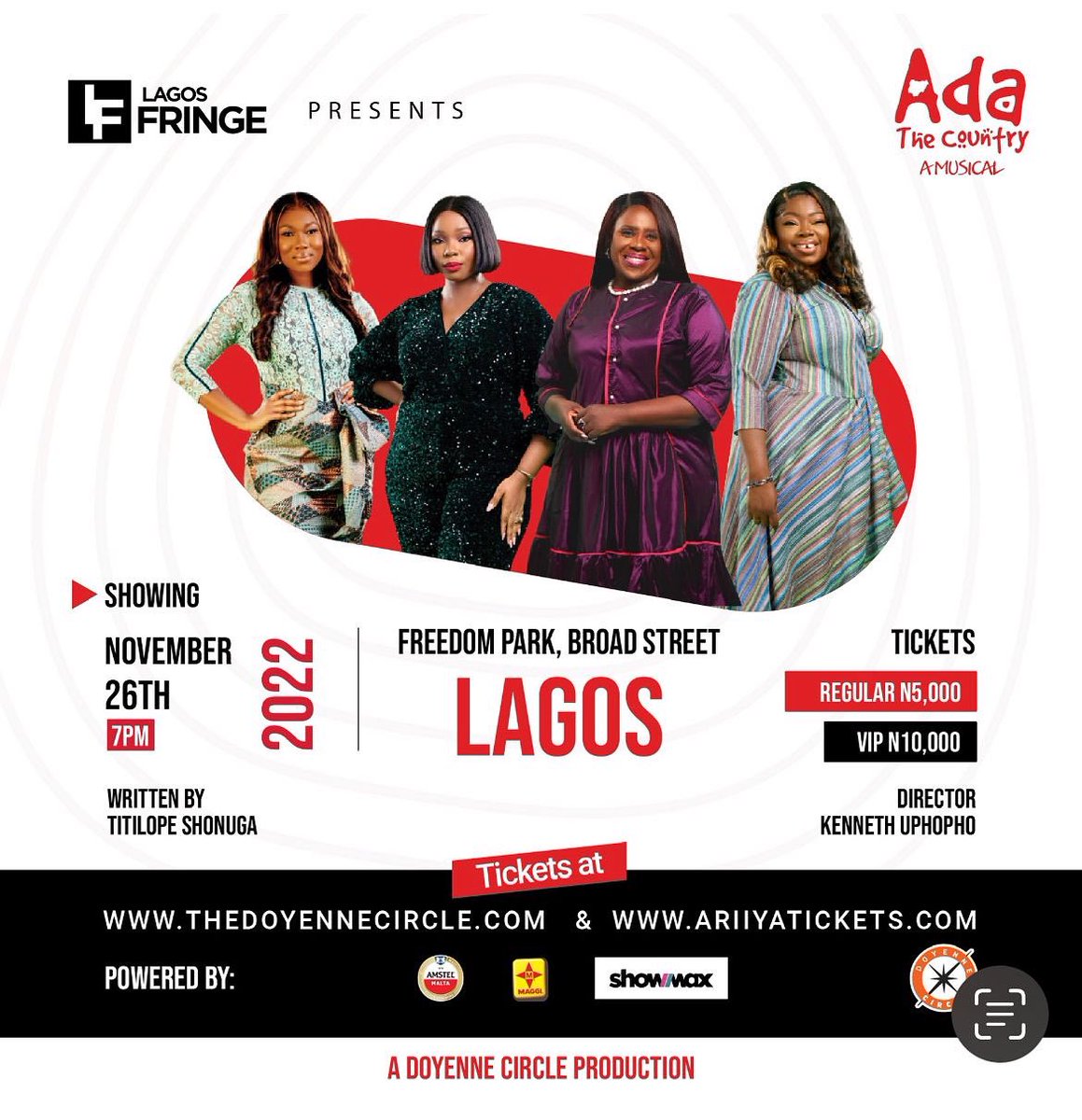 Wimbiz's tweet photo. Women are stronger despite being called the weaker vessels.

Through their stories and songs on #AdaTheCountry, women are educated about themselves and the world they live in.

Come and experience each interesting monologue and you will appreciate more that woman in your life. https://t.co/z5vn4TcFLp