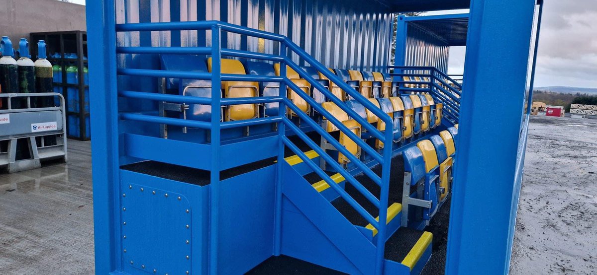 The club continue to improve both on and off the park in the junior ranks &amp; we are delighted with the progress of our new stand. We can’t thank both <a href="/IntellicoreLtd/">Intellicore Ltd</a> and Harper Uk enough for their backing along with Foundation Scotland Gordonstown Windfarm grant. #monihrovers 💛💙