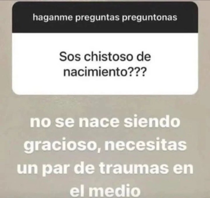 sos chistoso