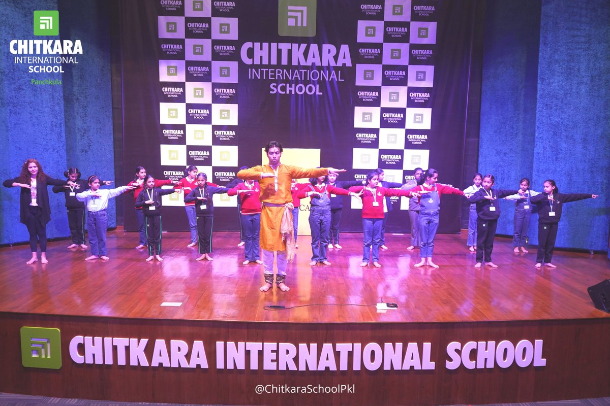 chitkara_school's tweet photo. Chitkara International School, Panchkula organises an enticing Kathak workshop for the winsome Chitkarians of Grades 4 to 8 in collaboration with SPIC MACAY
#CIS #Chitkarainternationalschool #event #SpicMacay #Funfilledworkshop #Classicaldance #Indianclassical #kathak https://t.co/7h25bja7ir