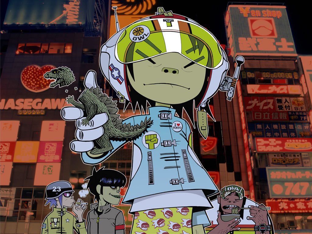 eternaIsouIs's tweet photo. gorillaz, 2001 https://t.co/05tMfMJQjl