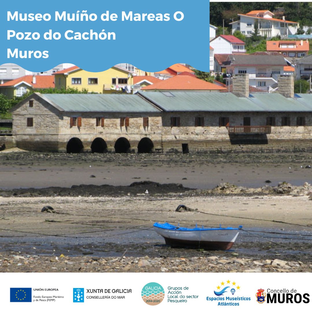 PasaporteRema's tweet photo. 🌊O muíño do pozo do Cachón é a imaxe do aproveitamento do mar. Empregábase para moer o gran, aproveitando o movemento das mareas

🌊El molino de O pozo del Cachón es la imagen del aprovechamiento del mar. Se empleaba para moler el grano aprovechando el movimiento de las mareas https://t.co/EBIY70yKK4