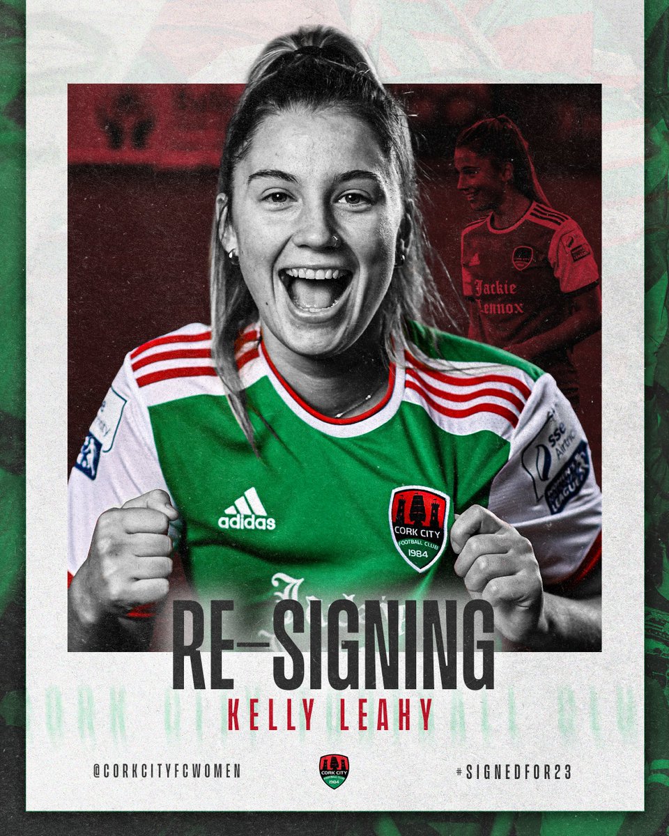 𝗥𝗘-𝗦𝗜𝗚𝗡𝗘𝗗 ✅ Kelly Leahy is the latest member of Danny Murphy's squad to re-sign for 2023! ✍🏼 #CCFC84 | #SignedFor23