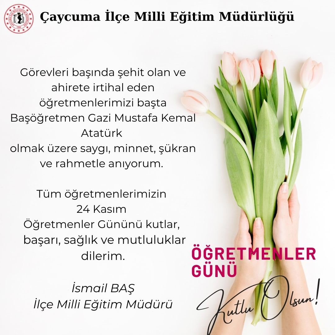 ismailbas67's tweet photo. Tüm Öğretmenlerimizin 24 Kasım Öğretmenler Günü kutlu olsun.           @tcmeb                      @mehmetgoze28       @zuleyhaaldogan         @ZonguldakMEM https://t.co/U0qXEXn2IC