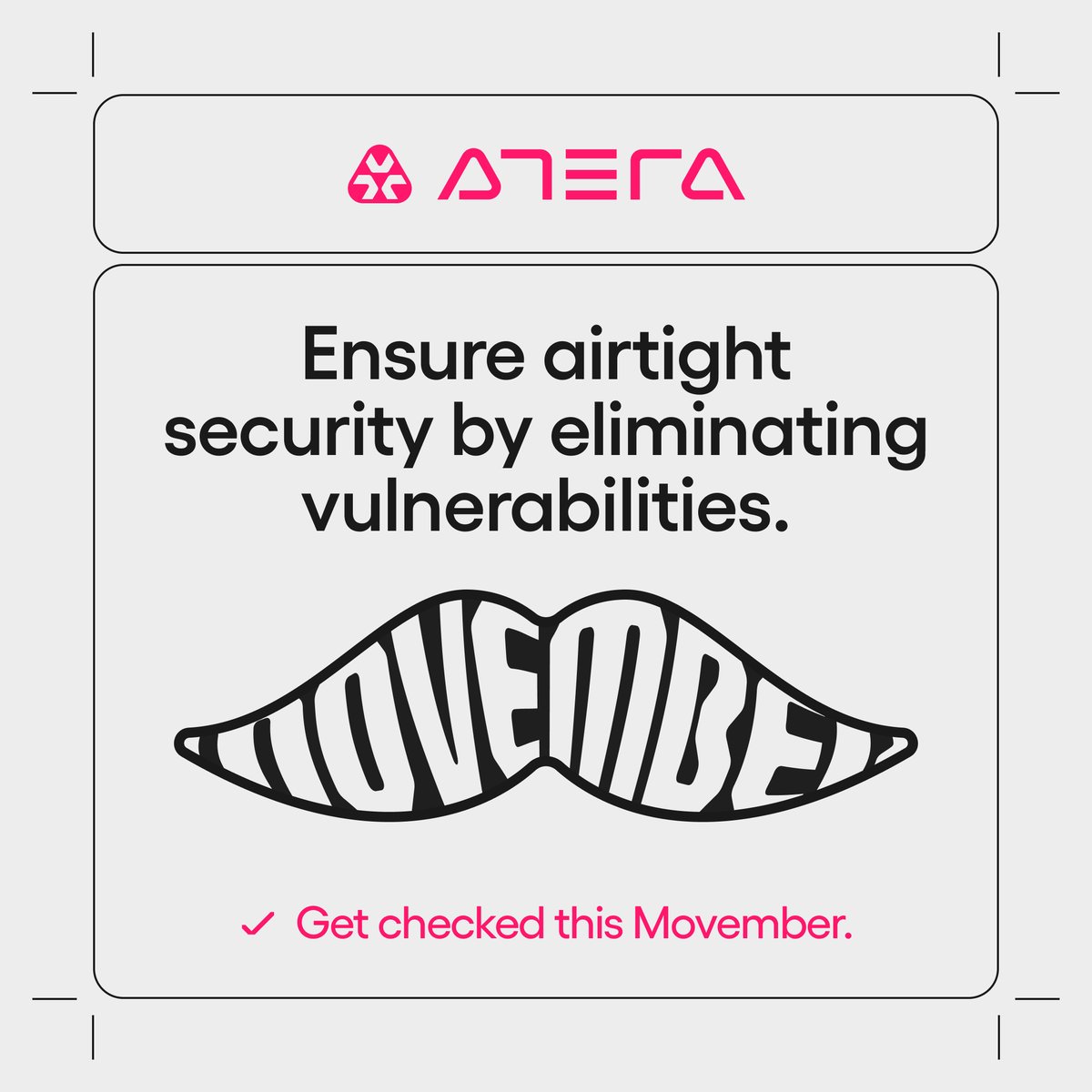 AteraCloud's tweet photo. Leave the patching to your IT work, not your health. 

Please, get checked this Movember. https://t.co/iijnfLdhIQ