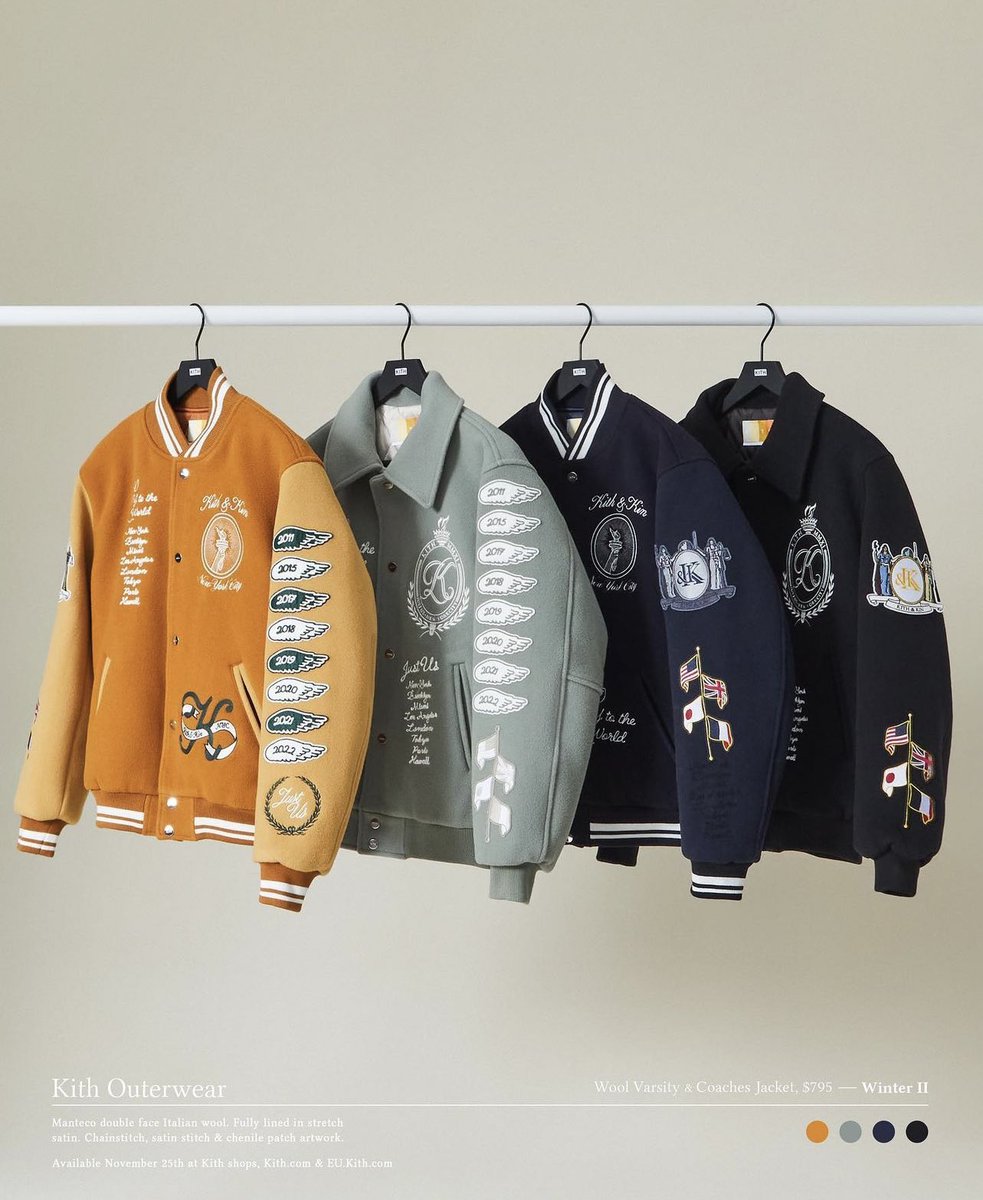 StreetFashion01's tweet photo. KITH Winter 2022 Outerwear!🖤 https://t.co/KZFWjQsKvZ