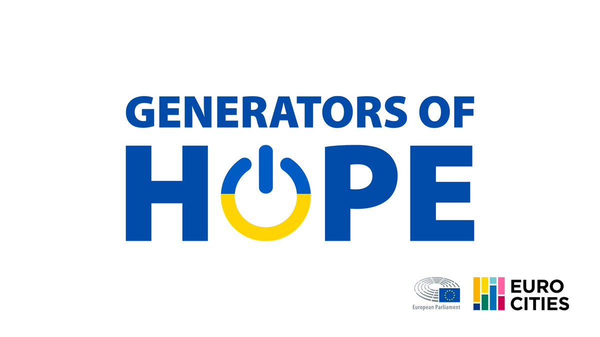 EP_President's tweet photo. 10 million Ukrainians are without electricity due to Russia's attacks.

We can help.

Today we launched our #GeneratorsofHope campaign to provide generators to our Ukrainian friends.

Solidarity in action.

#SlavaUkraini 🇪🇺🇺🇦 https://t.co/w31FWy6wrZ