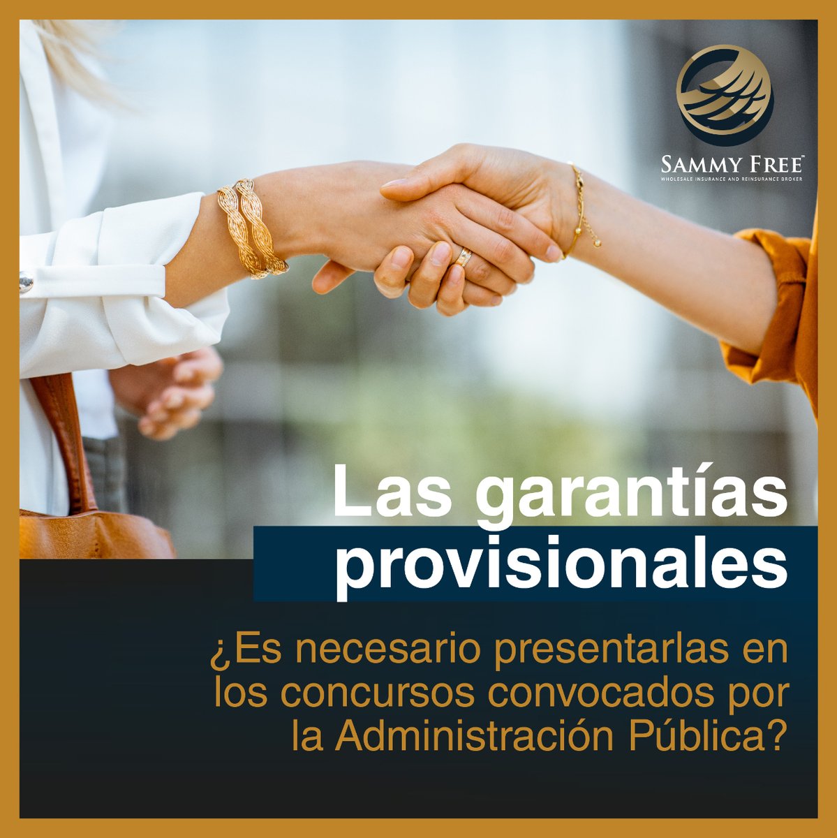 sammyfreebroker's tweet photo. Las garantías provisionales o avales provisionales aseguran el mantenimiento de la oferta presentada durante el proceso de licitación.

Si quiere conocer más de los que podemos hacer visite https://t.co/lYMOpgo3Fy   

#avales #garantias #licitaciones #broker #SammyFree https://t.co/vcAG8znjY7