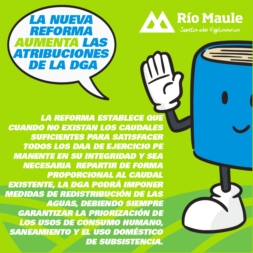 JVMRioMaule's tweet photo. 📌 La Dirección General de Aguas 💦 en el antiguo Código de Aguas tenía ciertas atribuciones que hoy, con la nueva Reforma, se han visto aumentadas. Aquí te contamos en cuáles son.
#jvrm #agua #agricultura #riego https://t.co/E8i8Mf7Rn6