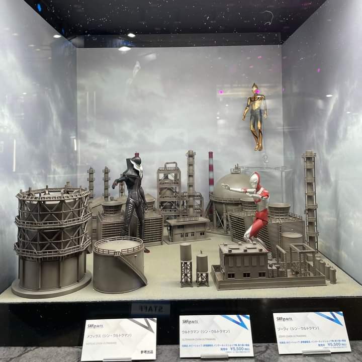 Alvez1982's tweet photo. Dê uma olhada no diorama SHIN ULTRAMAN!
Tínhamos um protótipo de S.H.Figuarts MEFILAS(SHIN ULTRAMAN) em exposição!
Fonte: Tamashii Nations
#Ultraman
#shinultraman
#mefilas
#shfiguarts
#tamashiination2022
#tamashiinations https://t.co/cuyRxpae5w