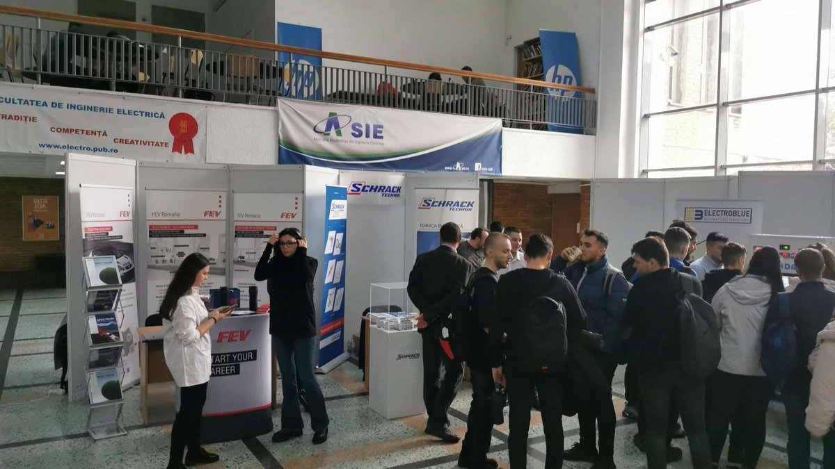beiaconsult's tweet photo. Today at University Politehnica of Bucharest - @upb1818 - Inginerie Electrica - #TAFIE 2022, tomorrow and Friday at UPB - Rectorat - #ROMAT 2022 we present @beiaconsult's benefits for students, our internship programs and others.

Come and visit our booth! ☺️ https://t.co/vbOBmNrxHw