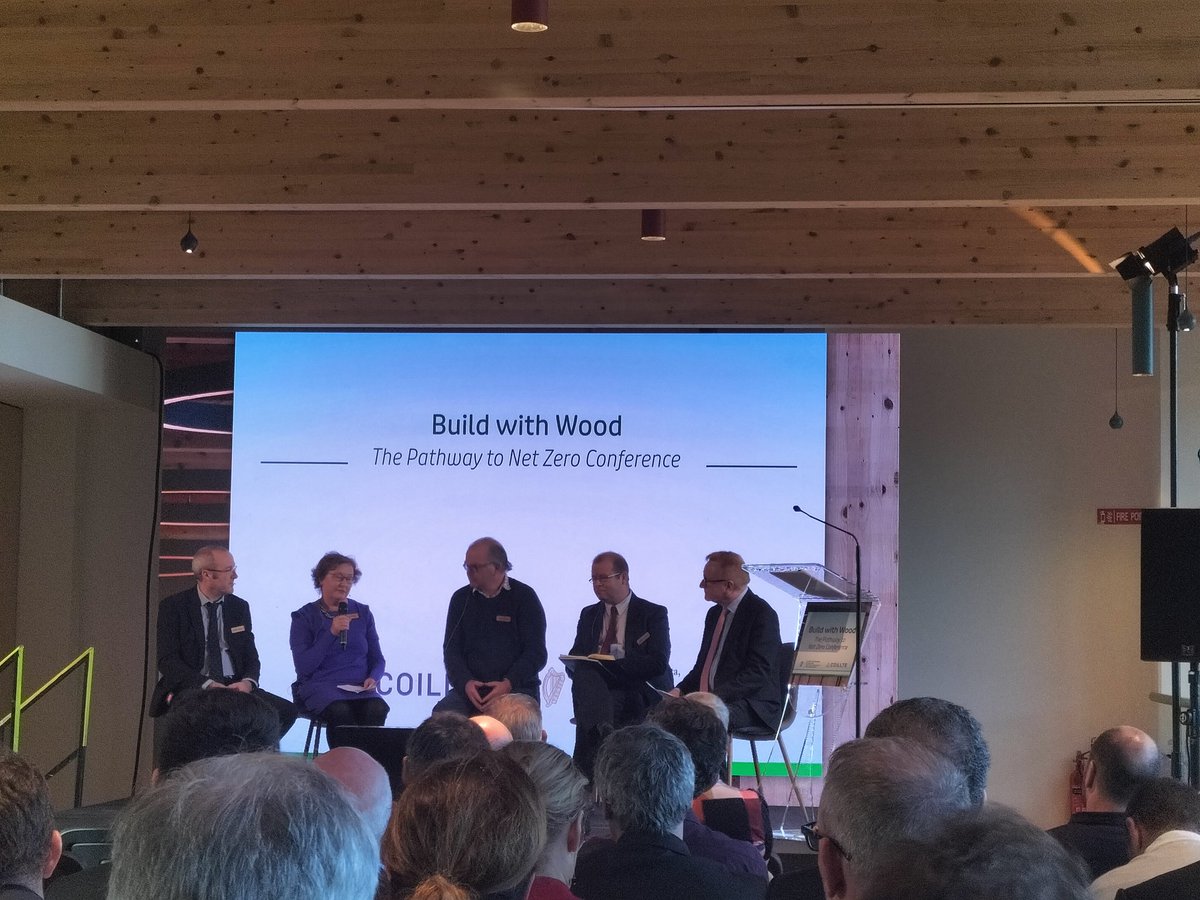 Prof Annette Harte @TERG_UniGalway @uniofgalway speaking about mass timber construction in Ireland #buildwithwood