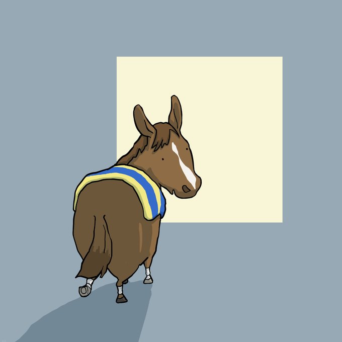 「馬とウマ 立つ」のTwitter画像/イラスト(新着)