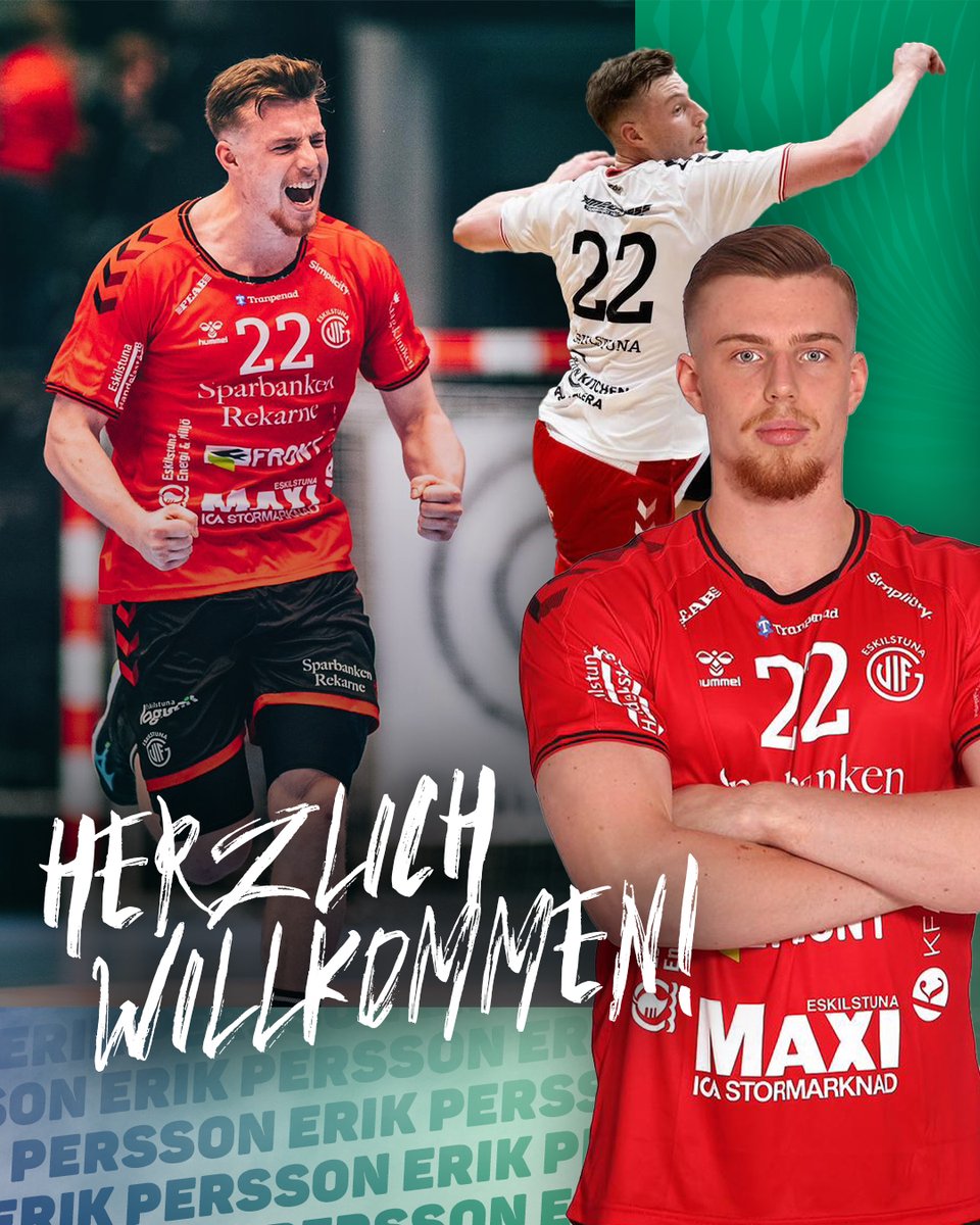 FRISCHAUFGP's tweet photo. FRISCH AUF! Göppingen verpflichtet zur neuen Saison den Schweden Erik Persson. Der 24-Jährige ersetzt somit im kommenden Sommer Jon Lindechrone Andersen, welcher den Verein verlassen wird.

Hier gehts zur Meldung: https://t.co/IVivqmsrgr https://t.co/opzNj0KNIj