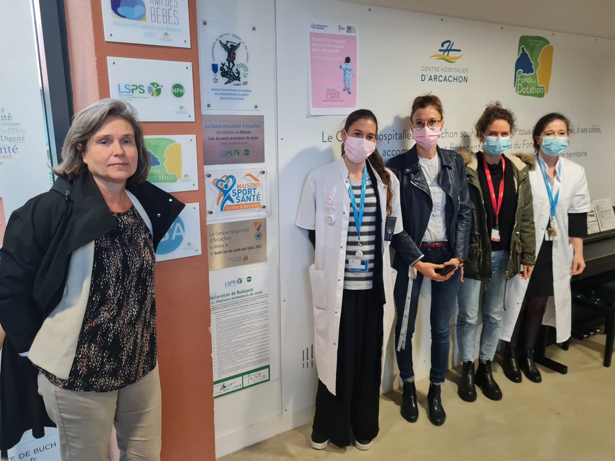 Le <a href="/ch_d_arcachon/">Centre Hospitalier d'Arcachon</a> devient le 1er Hopital de France 🇫🇷 à être labellisé Lieu de Santé Sans Tabac niveau Argent par le <a href="/respadd/">RESPADD</a>! Immense fierté! Grand bravo à nos équipes!👏👏  @ARSNA_DD33 <a href="/ARS_NAquit/">ARS Nouvelle-Aquitaine</a> <a href="/Sante_Gouv/">Ministère de la Santé</a> @COREADD_NA <a href="/SantePubliqueFr/">SantépubliqueFrance</a> <a href="/laliguecancer/">La Ligue contre le cancer</a> <a href="/FrcsBraun/">François Braun</a>