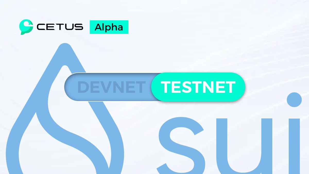 thedailyblock's tweet image. 🐋@CetusProtocol - A Pioneer DEX and Concentrated Liquidity Protocol built on #Aptos and #Sui

🔍Let's try with us @CetusProtocol Alpha version on #Sui TESTNET 🔥 

1/7🧵👇 #Suinami #TESTNET