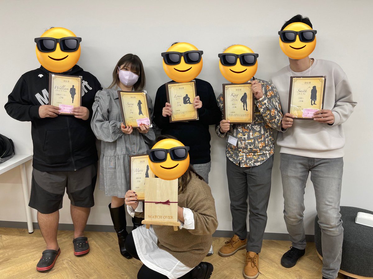 ayanon_mdms's tweet photo. マダミス行ってきたぞー！！！！！

「WATCH OVER」セラでプレイしてきました〜🙌✨
久々のマダミスで楽しかった…💓💓
ご一緒してくれた皆さまもGMやってくれたさっちゃんさんも素晴らしすぎて最高でした🎉🎉
ありがとうございました〜👏👏 https://t.co/BRzyBCkiId
