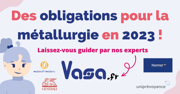 VasaTeam's tweet photo. Les entreprises du secteur de la métallurgie ont l’obligation de se mettre en conformité avec les nouvelles obligations en protection sociale au 1er janvier 2023 ⚖️ 

Heureusement, Vasa est là ! 

➡️ https://t.co/AZ2dirQGF1 https://t.co/QjA164hBC0