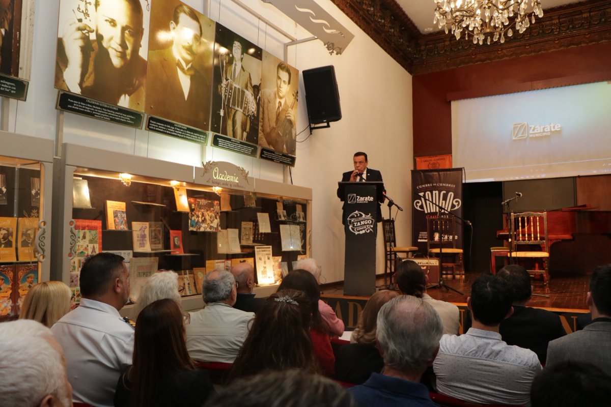 Junto a Tato Rébora presentamos la 12⁰ Cumbre de Cumbres del Tango, que realizaremos en #Zárate del 10 al 21 de febrero del 2023. 

Reeditaremos, como en el 2015, este maravilloso evento donde las ciudades tangueras del mundo podrán exponer sus raíces y riquezas culturales.