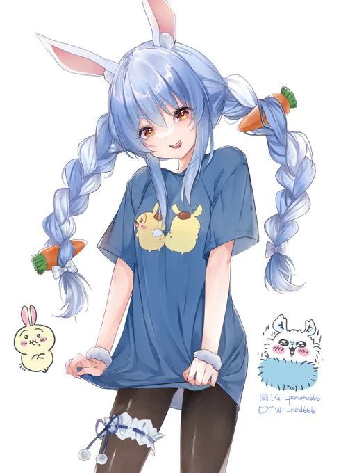 かわいいから描いた#ぺこらーと 