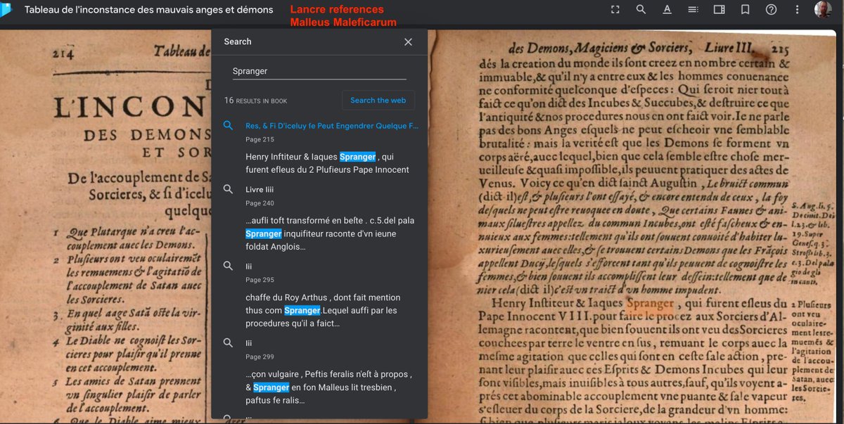 hellomarklewis's tweet photo. @odavies9 @kitbauserman @zoevenditozzi Lancre has numerous references to Malleus Maleficarum 👇

Bodin was certainly influential, but I wouldn't agree with regard to Lancre. His unusually heavy use of the word "sabbat" might be the most notable thing about him. https://t.co/wUSMQgtaTs