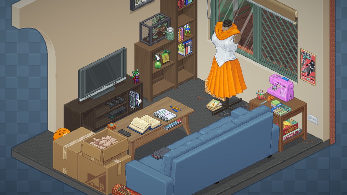 AltShiftPlay's tweet photo. 🟪 #AltShiftPlay presents 🟪
@UnpackingALife
by @witchbeamgames
A zen puzzle game about the familiar experience of pulling possessions out of boxes and fitting them into a new home.
🎮 https://t.co/oIBHeekNRd
🌐 https://t.co/CFqei5uw1N https://t.co/7ULBxOrhLQ