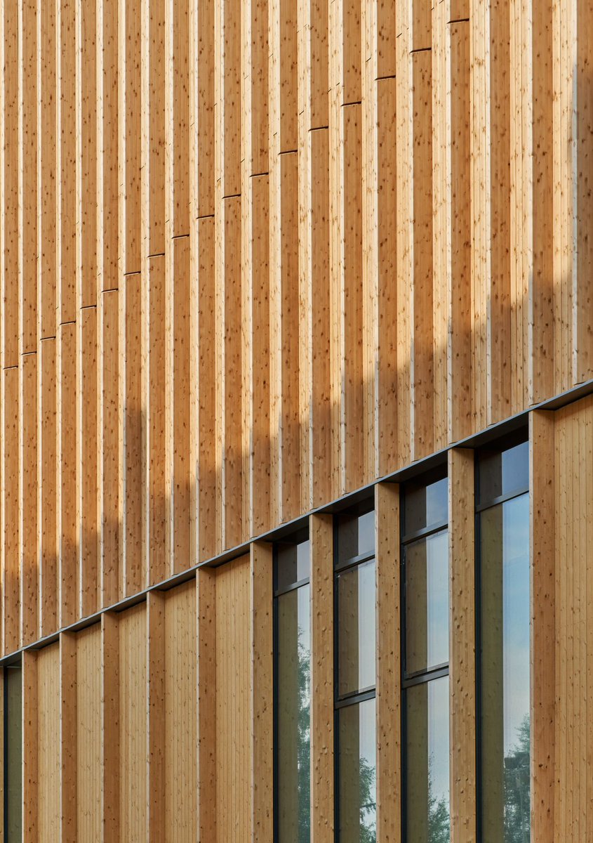 jen_keesmaat's tweet photo. By the Swedish architecture  studio White Arkitekter, a carbon negative 20 storey cross laminated timber building. The timber in the building stores twice as much carbon as was emitted during its construction. https://t.co/yOdnDyMKhd