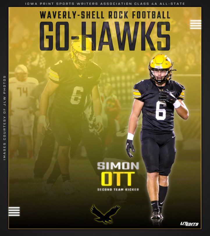 Blessed to be named 2nd team all state kicker!