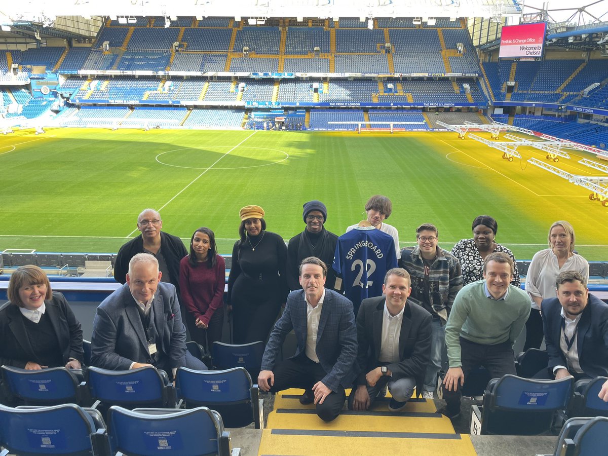 springboardCEO's tweet photo. A huge thank you to @compassgroupuk for supporting this Gateway to Employment course with @Springboard_UK. All 12 trainees have secured work in hospitality, with 10 at @ChelseaFC. What a result! #Springboardto2022 https://t.co/z0XPkbsZnY