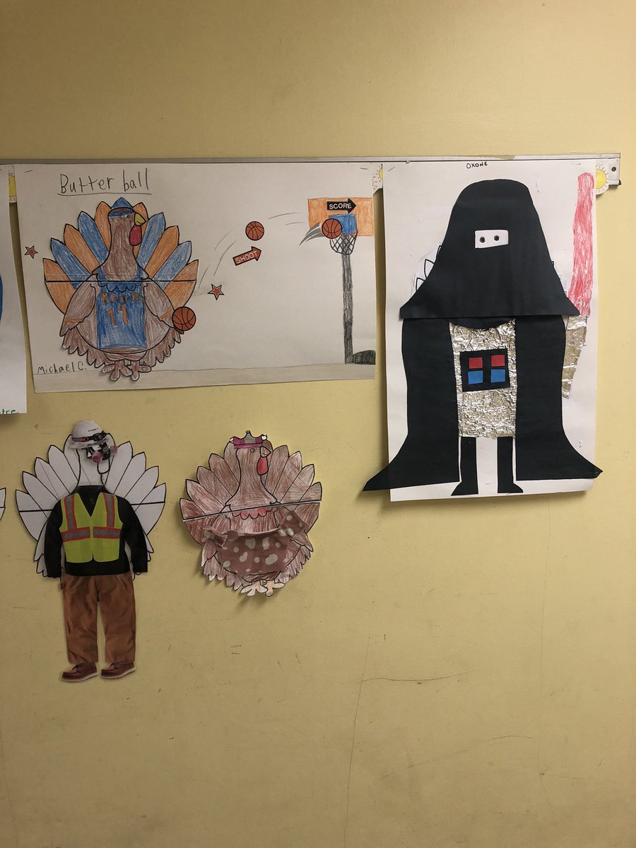 Our turkeys disguised just in time for Thanksgiving. 🦃