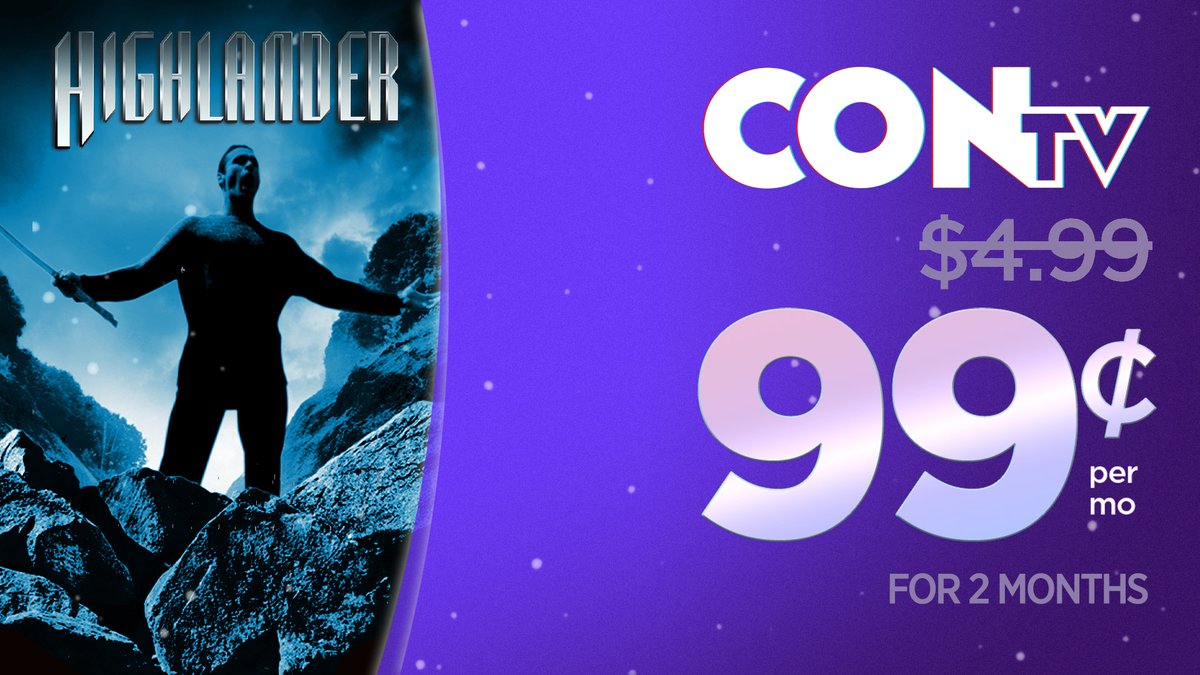 Stream all of your faves without breaking the bank. 

Purchase a <a href="/CONtvChannel/">CONtv+ Comics</a> subscription on <a href="/TheRokuChannel/">Roku Channel</a> for less than half the original price!

LIMITED-TIME OFFER UNTIL DEC 1ST!
Only $.99/month for 2 months 💥