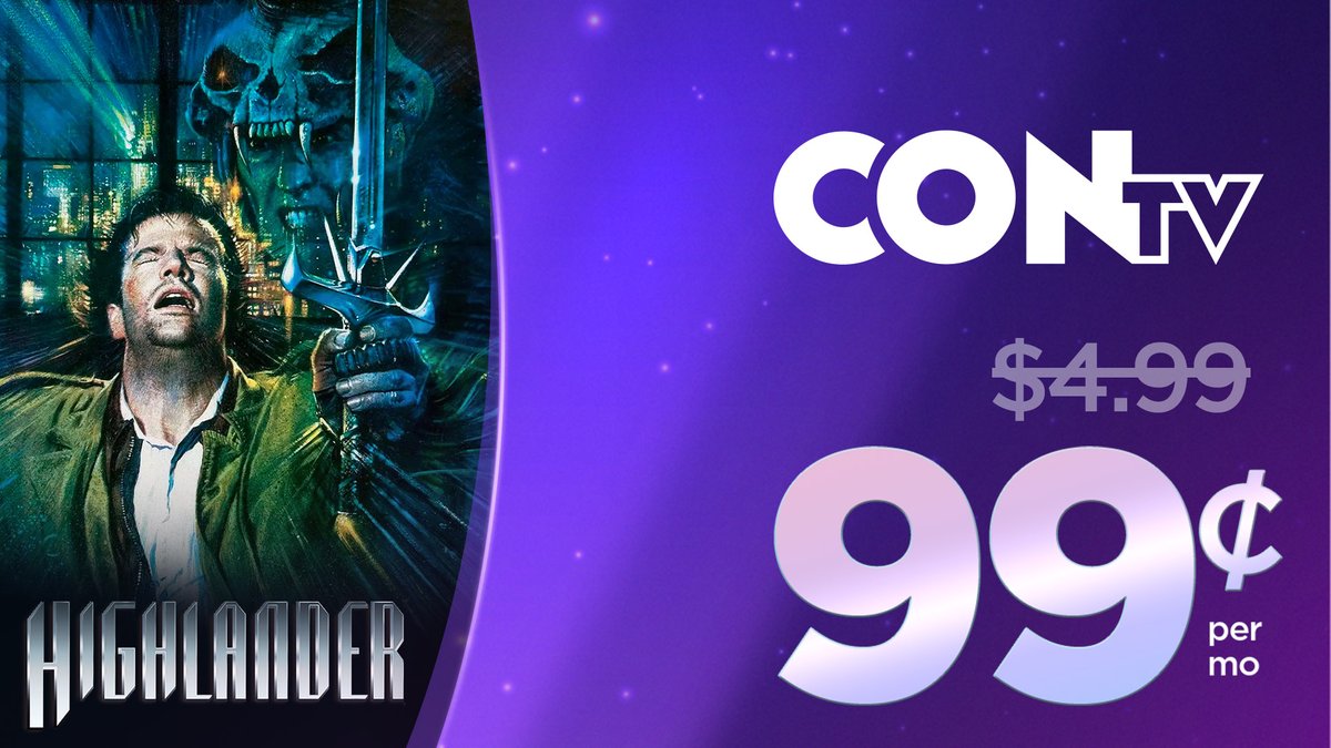 Stream all of your faves without breaking the bank. 

Purchase a <a href="/CONtvChannel/">CONtv+ Comics</a> subscription on <a href="/TheRokuChannel/">Roku Channel</a> for less than half the original price!

LIMITED-TIME OFFER UNTIL DEC 1ST!
Only $.99/month for 2 months 💥