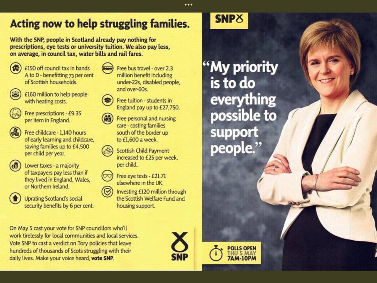 Sheilam19534814's tweet photo. Dear @theresa_may 
@NicolaSturgeon &amp; her SNP🏴󠁧󠁢󠁳󠁣󠁴󠁿GOV ALWAYS put the people of Scotland first
Whether it’s by
Spending >£600MILLION MITIGATING TORY AUSTERITY
PRIORITISING SOCIAL POLICIES for Vulnerable people
DELIVERING BEST NHS &amp; EDUCATION IN🇬🇧
#TooManyToryLIARS
#ScotlandUKPrisoner https://t.co/4qxn3EqrXV