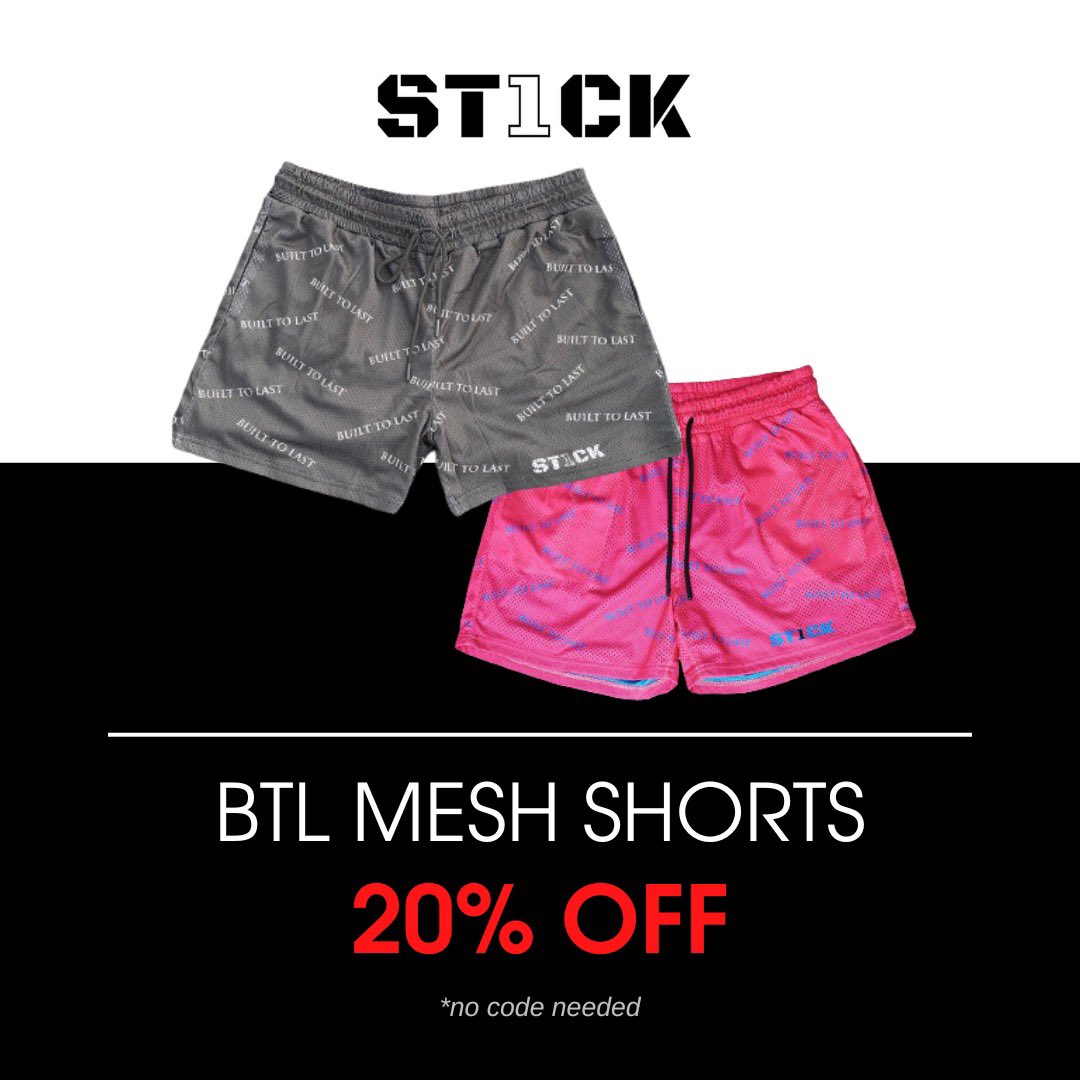 ST1CK_Apparel's tweet photo. BLACK FRIDAY WEEK @ ST1CK🚨 Shop now up to 25% OFF! https://t.co/xr2UUKOM40