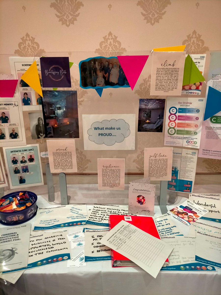 MidwifeJoelle's tweet photo. Meeting new midwives at the @local_maternity recruitment event, it's been lovely seeing people and talking about the exciting developments here at Walsall! @WalsallHcareNHS @laurapa89282238 @loflahertymw @charlec17 @josellwright @NatWilkes84 @abyepes https://t.co/uAM6SpH8cq