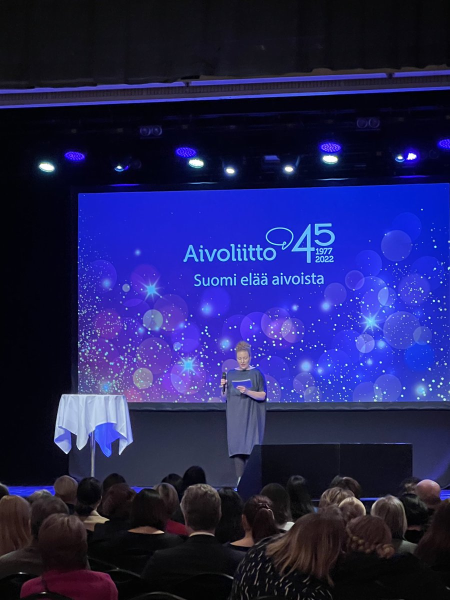 Kansallisen #Aivoterveysohjelma’n julkistaminen! ✨ Onnea @Aivoliitto !